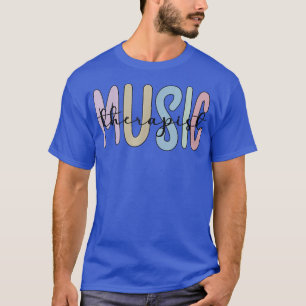 T-shirt Music Therapist Appréciation Music Therapy 1982
