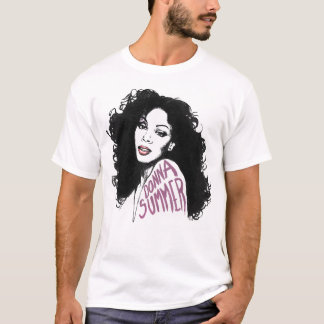 T-shirt Music Vintage Donna Art Summers Funny Graphic Gift