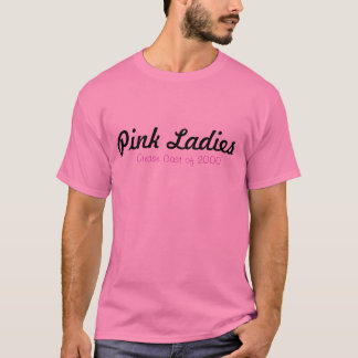 T-shirt musical de graisse : Dames roses