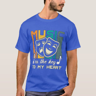 T-shirt Musicalheatre Musique Ishe Keyo Broadway Drame drô