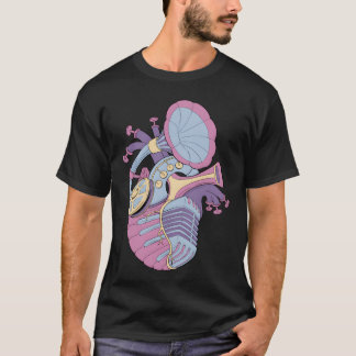 T-shirt Musicien anatomique He Musical Instrut