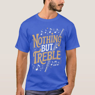 T-shirt Musicien de groupe de marche Nothingreble Flutiste