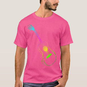 T-shirt Musicien de guitare Musique guitariste acoustique
