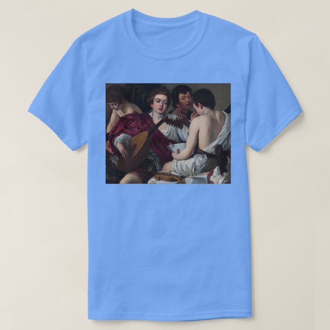 T-shirt Musicien du Caravaggio (Design devant)