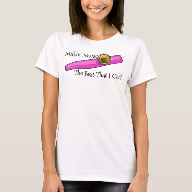 T-shirt Musicien Kazoo (Devant)
