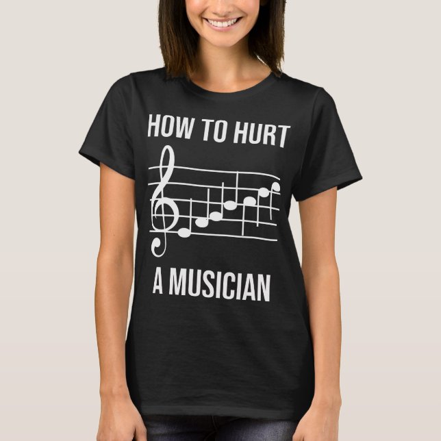 T-shirt Musicien Marching Band Music Instrument amusant (Devant)