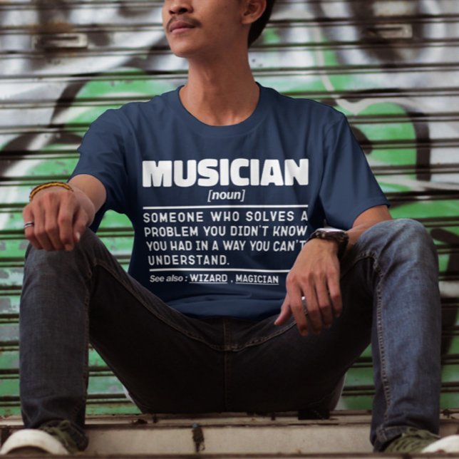 T-shirt Musicien Noun Instruments de musique Mèmes drôle (Créateur téléchargé)