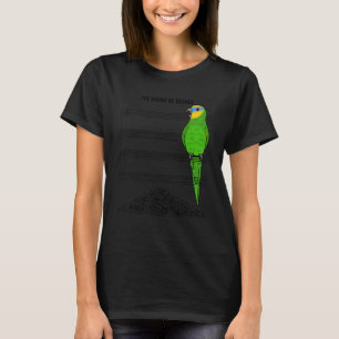 T-shirt Musicien Parrot I Son Du Silence I Orange ailé