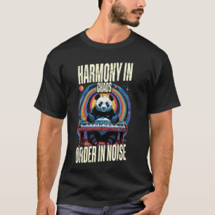 T-shirt Musicien Synthétiseur Synthé Harmonie Dans Le Chao