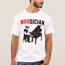 Musicien Vache Pun Drôle Animal