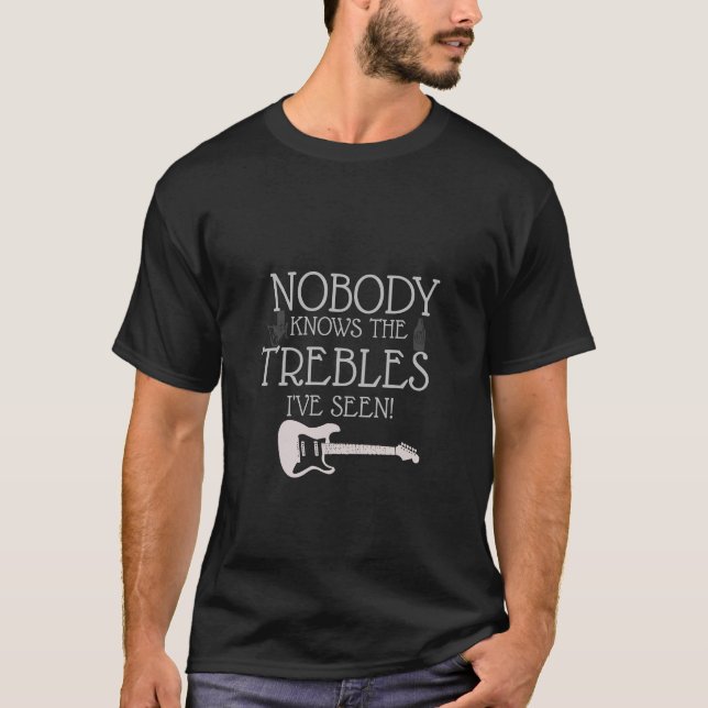 T-shirt Musiciens amusants Treble Joke Pun | Teachers de m (Devant)