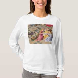 T-shirt Musiciens d'ange de panneau droit de retable