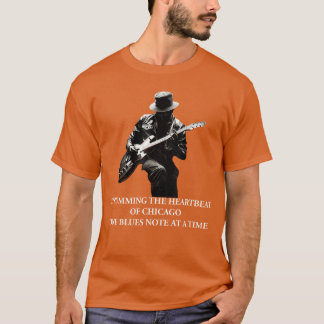 T-shirt Musiciens de blues à la guitare Musique blues vint