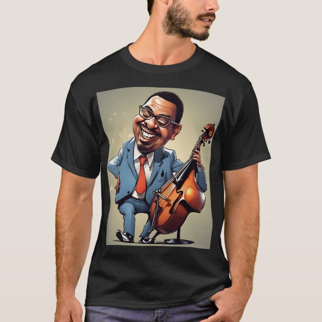 T-shirt musiciens de jazz (Devant)