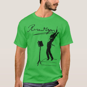 T-shirt musiciens de musique classique de Richard Wagner f