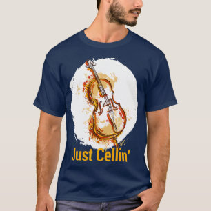 T-shirt Musiciens de violon Juste CellinTShirt