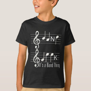 T-shirt Musiciens Musique Geek Notes Orthographe Drôle T S