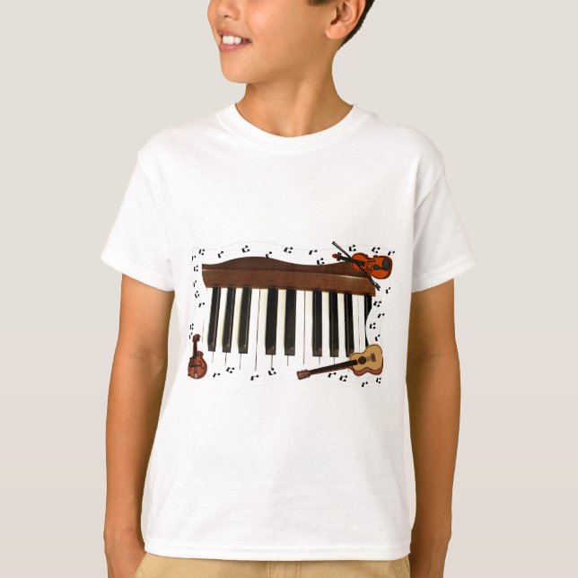T-shirt , Musiciens Rock_ (Devant)