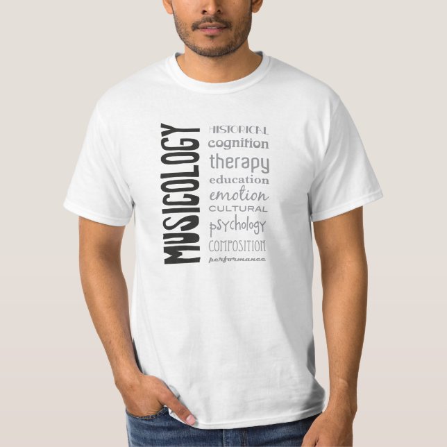 T-shirt - Musicology (Devant)