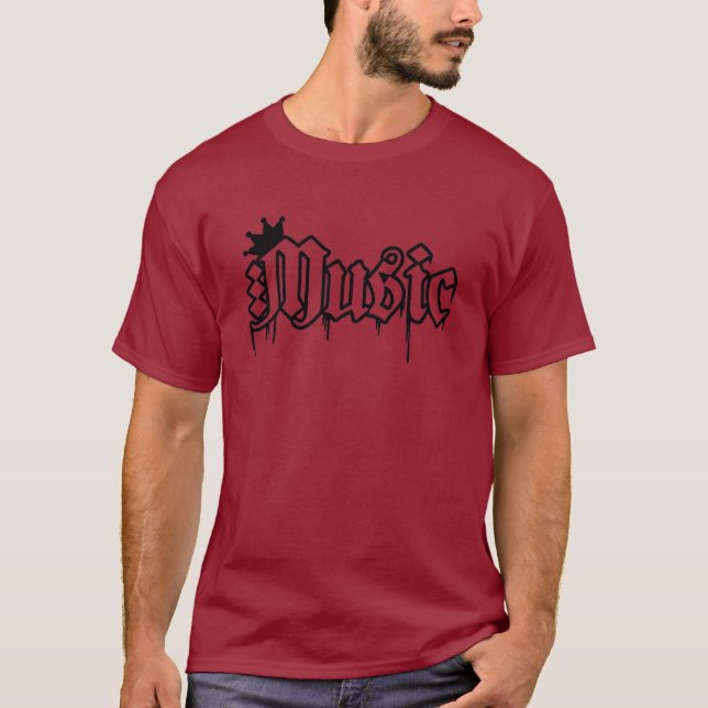 T-shirt Musique (Devant)