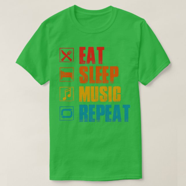 T-shirt musique (Design devant)