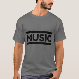 T-shirt Musique