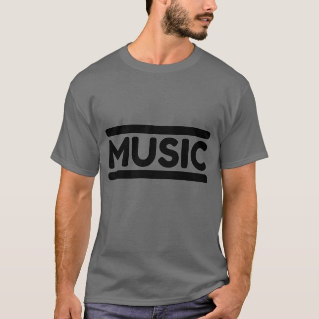 T-shirt Musique (Devant)