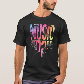 T-shirt Musique