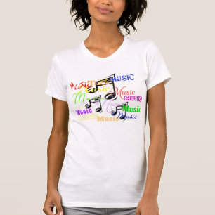T-shirt Musique