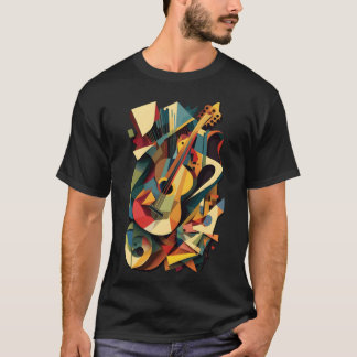 T-shirt Musique Abstraite