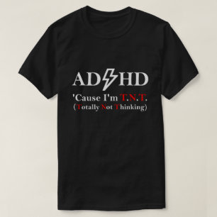 T-shirt Musique ADHD et Rock.