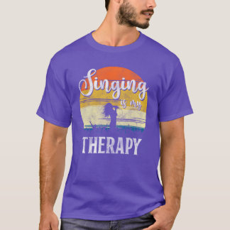 T-shirt Musique Âme Musique Voix Vocals vintage