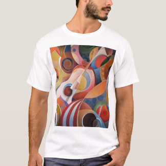 T-shirt Musique artisanale peinture Abstraite