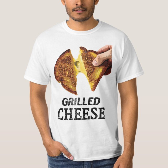 T-shirt Musique au fromage grillé (Devant)