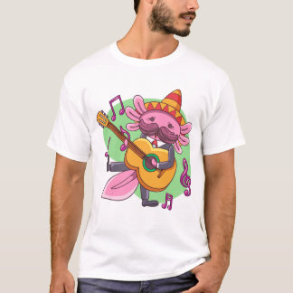 T-SHIRT MUSIQUE AXOLOTLS