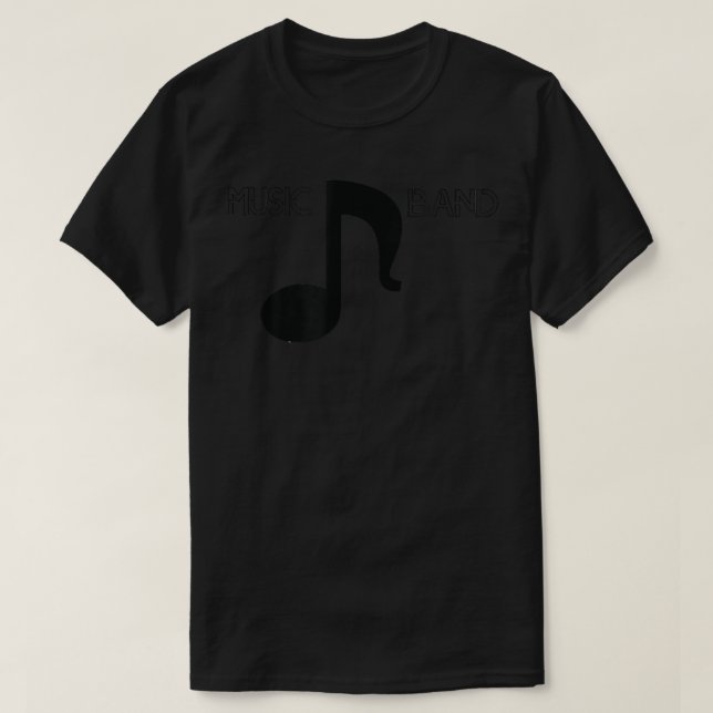 T-shirt Musique Band 1809 (Design devant)