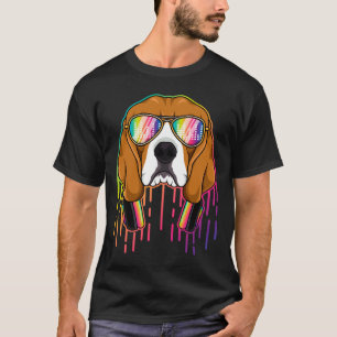 T-shirt Musique Beagle Dj Avec Casque Musical Chien