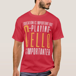 T-shirt Musique Cello