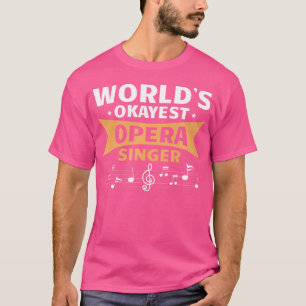 T-shirt Musique Chorale chorale chorale chanteur d'opéra
