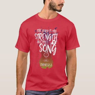 T-shirt Musique chrétienne Guitare Église Groupe Amour Die