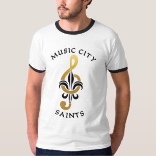 T-shirt Musique City Saints Baseball Team Nashville TN