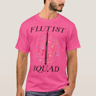 T-shirt Musique Classique Flutist Orchestra Flute Player