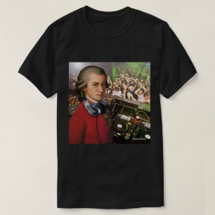 T-shirt Musique classique Mozart [CC-CatCow]