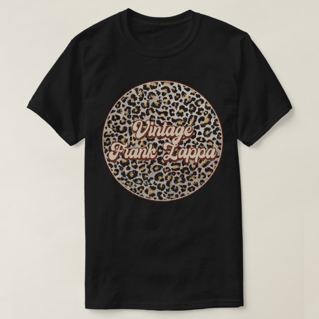 T-shirt Musique classique Zappa Nom personnalisé Cercle Bi (Design devant)