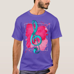 T-shirt Musique compositeur cadeau Treble Clef