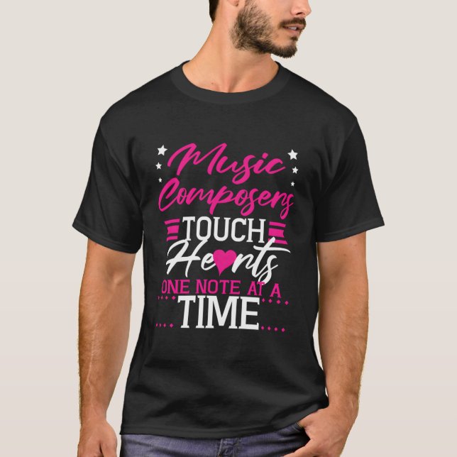 T-shirt Musique Compositeur Composition Cadeau Conducteur  (Devant)