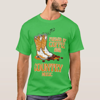 T-shirt Musique country