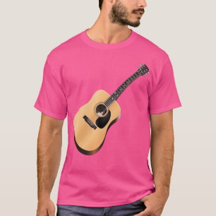 T-shirt Musique country Guitare acoustique