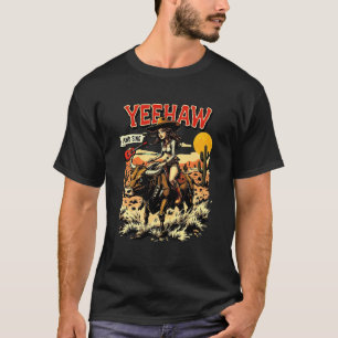 T-shirt Musique Country Occidentale Drôle Taureau Guitare