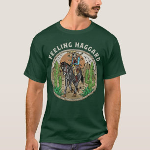 T-shirt Musique Country Western Outlaw Cowboy Haggard